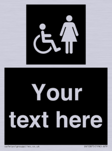 Custom information: black panel disabled and female